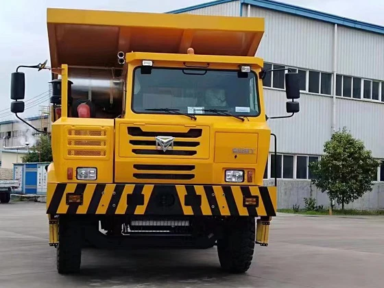 Brede body mining truck
